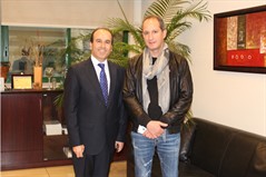 Mr. Donald Batal at the Sagesse Faculty of Hospitality Management