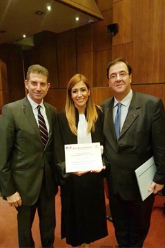 Félicitations à notre étudiante Me Victoria Cherfane (faculté de droit) pour le prix Delamare