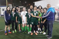 2nd place for ULS team in the Christmas girls one day tournament organized by Al Nasr Club