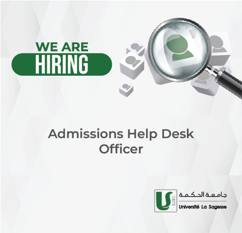 Hiring Admission Help Desk Officer