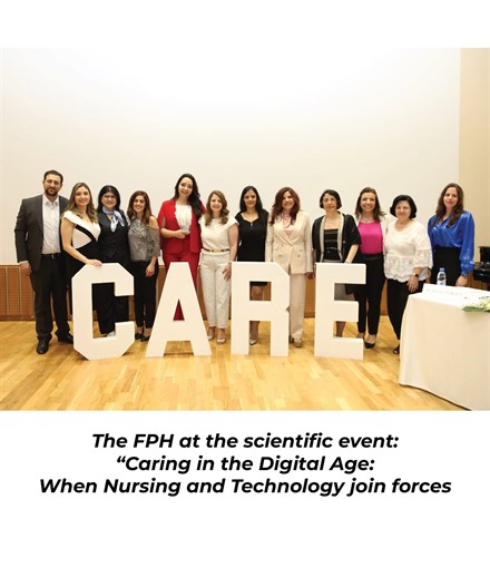 The FPH at the scientific event: “Caring in the Digital Age: When Nursing and Technology join forces”.