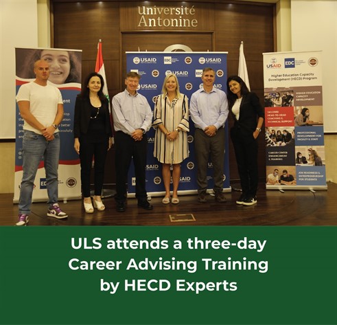 ULS attends a three-day Career Advising Training by HECD Experts