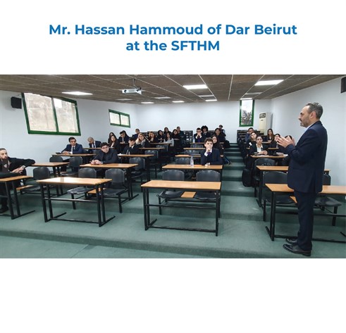 Mr. Hassan Hammoud of Dar Beirut at the SFTHM