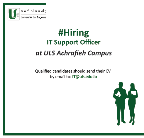 Hiring IT Support Officer