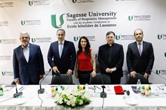 Minister of Tourism at Sagesse University