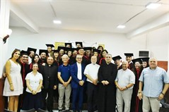 حفل توزيع شهادات على خريجي دورة 2019  الذين نالوا دبلوم جامعي في التنشئة اللاهوتية الأساسية
