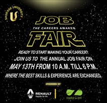 ULS Annual Job Fair: May 13th, 2016
