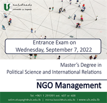 Entrance Exam - NGO Management