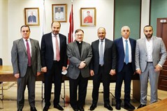 لقاء الأب الرئيس مع وفد من نواب القوات اللبنانية