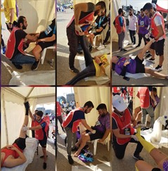 Marathon de Beyrouth 2022: Les étudiants de physiothérapie encore une fois au cœur de l'action
